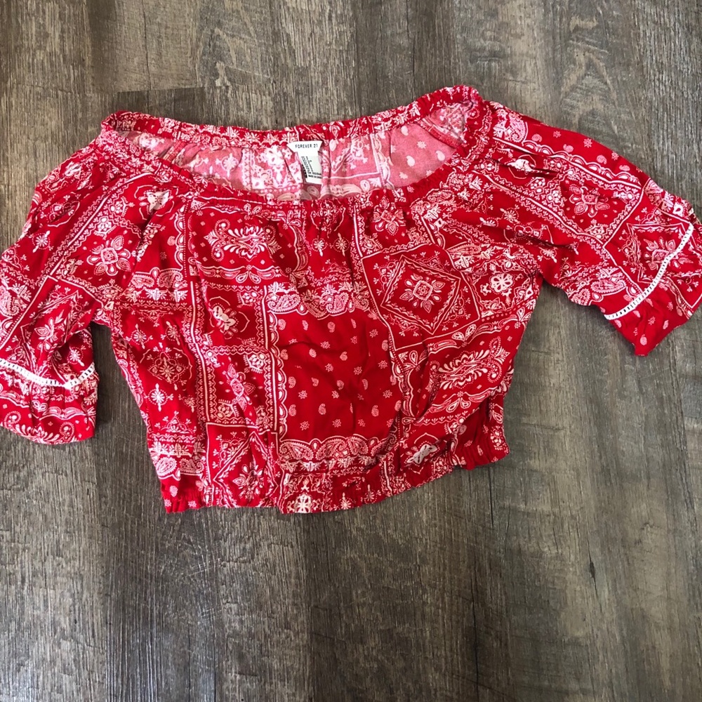 Forever 21 Red Shirt